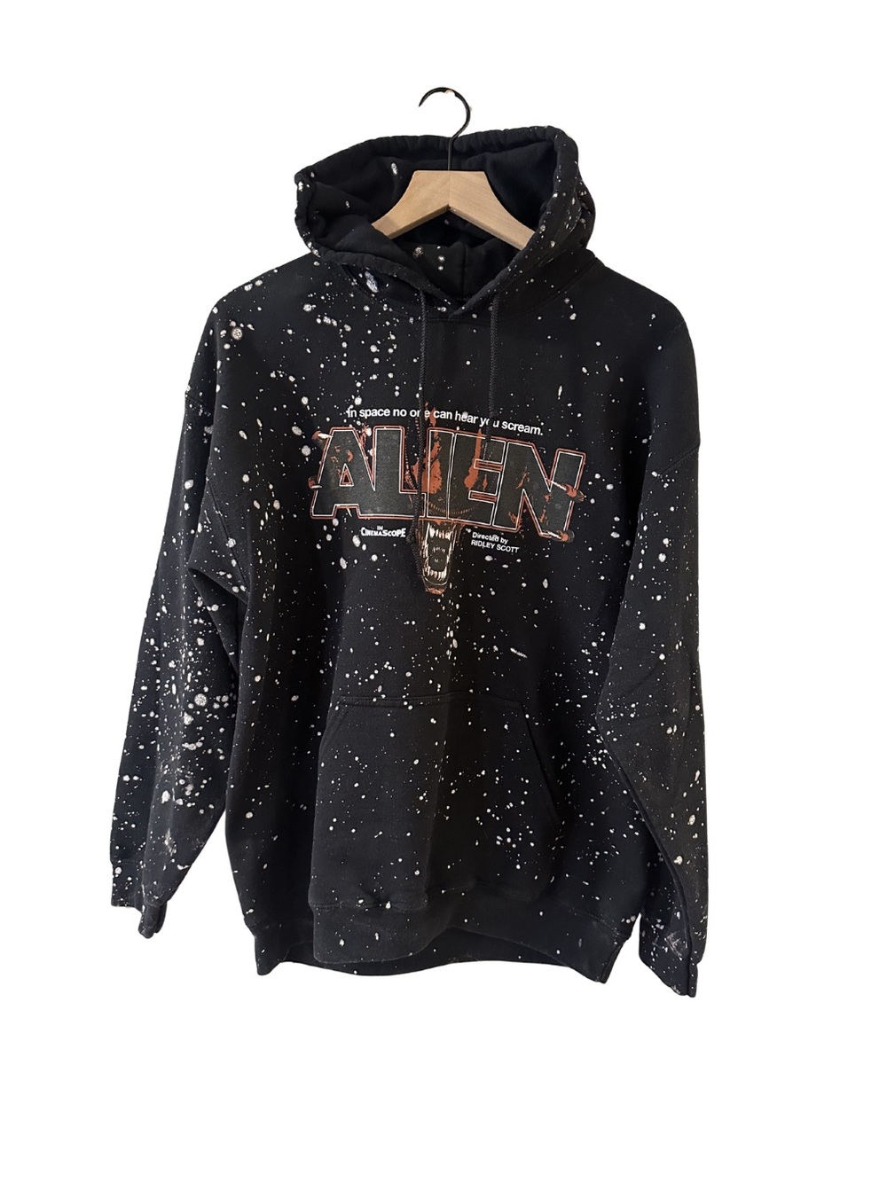 Studiohouse Paint Splatter Ridley Scott Alien Horror Movie Hoodie - Rare!